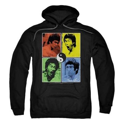 Bruce Lee Unisex Adult Enter Color Block Hoodie
