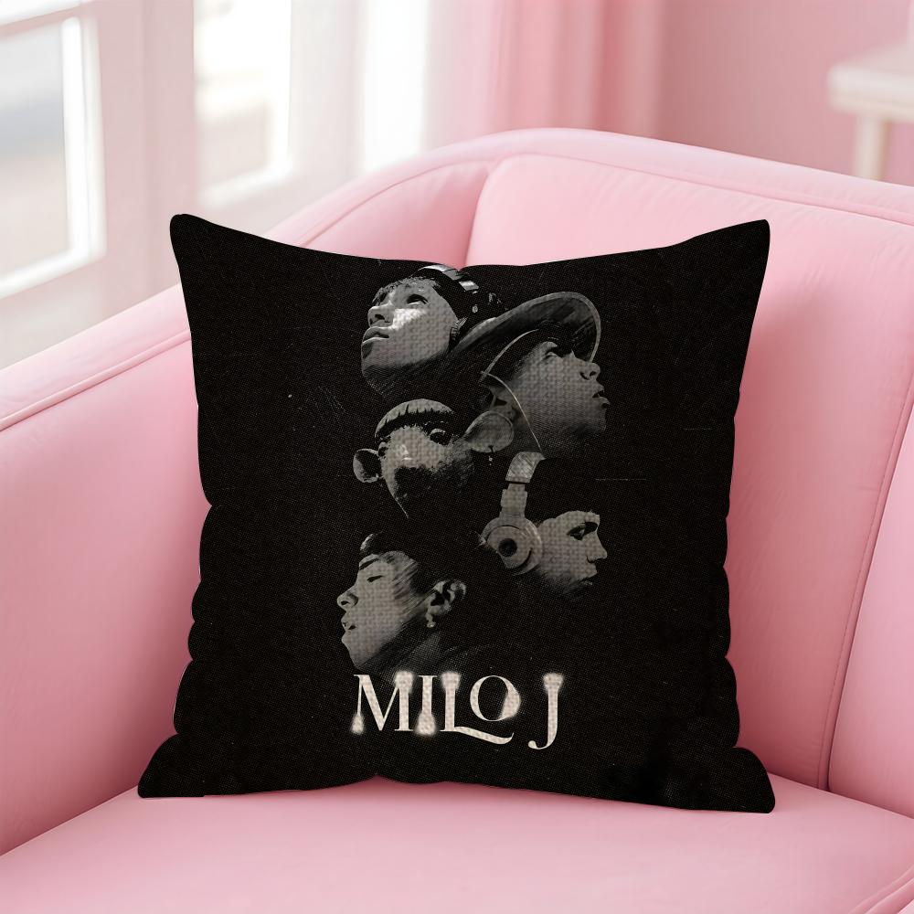 

MMilo JJ Rapper Cushion Cover Natural Linen Pillow Case DoubleSided Print Decorative Sofa Pillowcase Home Decor Gift 30x30cm