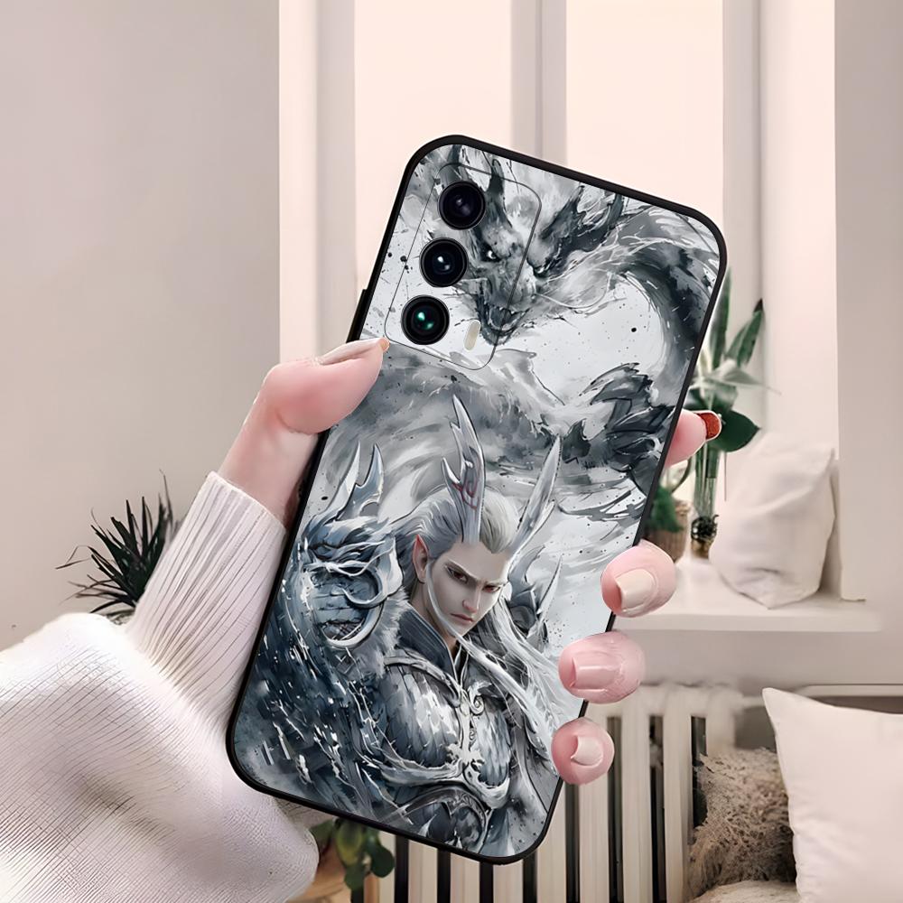 Cartoon Movie Nezha Phone Case For Samsung S26 S25 Edge S24 S23 S22 S21 S20 Ultra Plus Fe A55 56 15 4G 5G Galaxy Silicon Cover
