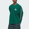 Adidas Originals Sierra Vista Casual Cotton Knit Loose Long Sleeve T-Shirt Men tops KG9832