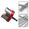 Fast Nut Installation Drill Attachment for 14 38 and 12 Threaded Rods for Use with Power Drills Featuring Hex Shank Design