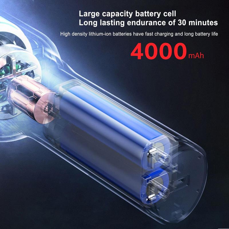 Car Vacuum Cleaner Small Cordless Handheld Car Vacuum Cleaner Convenient Multifunctional Attachments Car Vacuum For Offices And