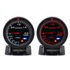 60mm Car Turbo Boost Gauge Red & White Lighting BAR Type Black Face With Sensor BX101467