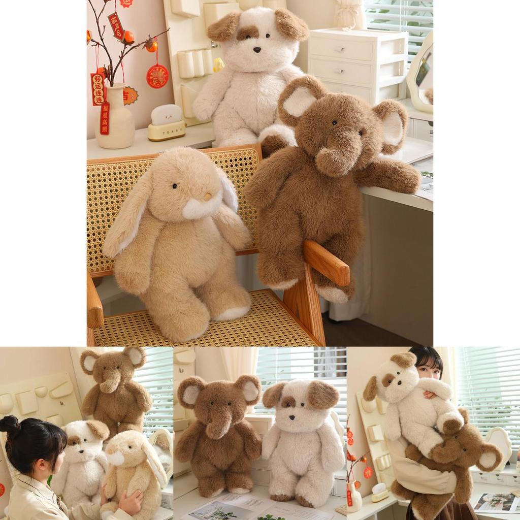 Cute Large-eared Bunny Plush Doll Soft Stuffed Toy Perfect For Kids Bedtime Snuggles