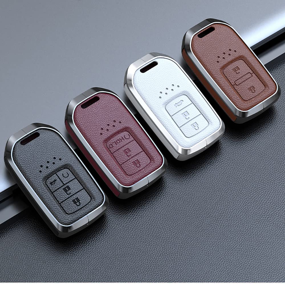 Yinki Honda Smart Key Case Key Cover Accessory Car Key Case Honda Vezel New