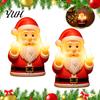 Rechargeable Bedside Lamp 2Pcs Funny Middle Finger Ghost Night Light, Resin Wall Hanging Spooky Bedroom Decor Lamp, Halloween Light for Game
