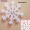 3D Foam Snowflake Dance Props & Christmas Hanging Ornaments