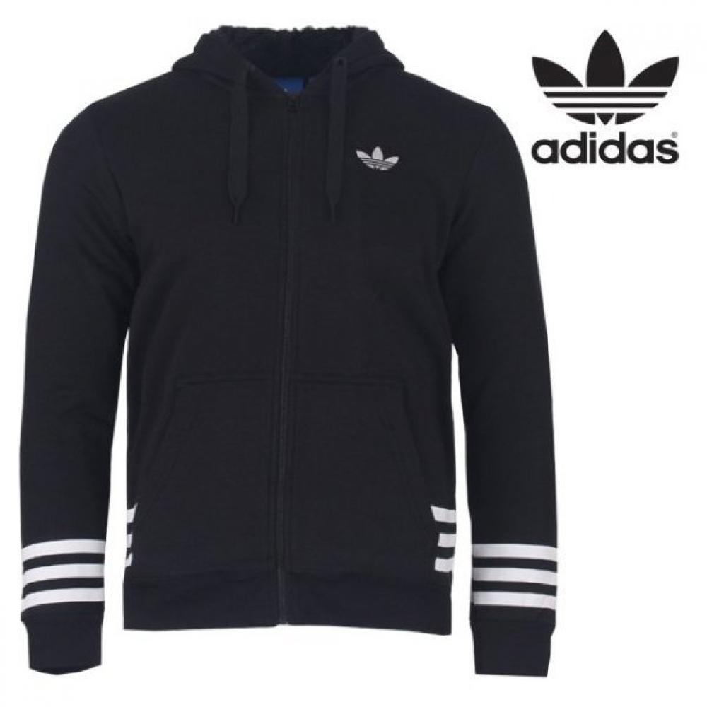 

Adidas Men s Surtreat Graphic Sherpa Hooded Zip Jacket AZ1117
