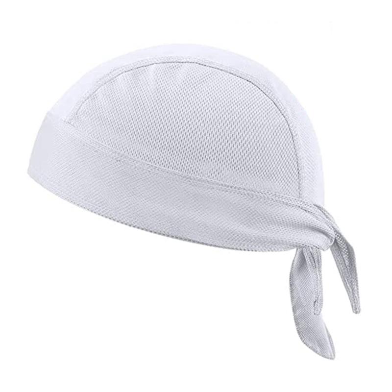 Breathable Bandana Hats Head Scarf Hat Daily Headwear For Cycling Under Helmets