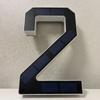 6.7IN Solar Lighted House Numbers Light No Wiring Solar Digital Doorplate  Party Centerpiece