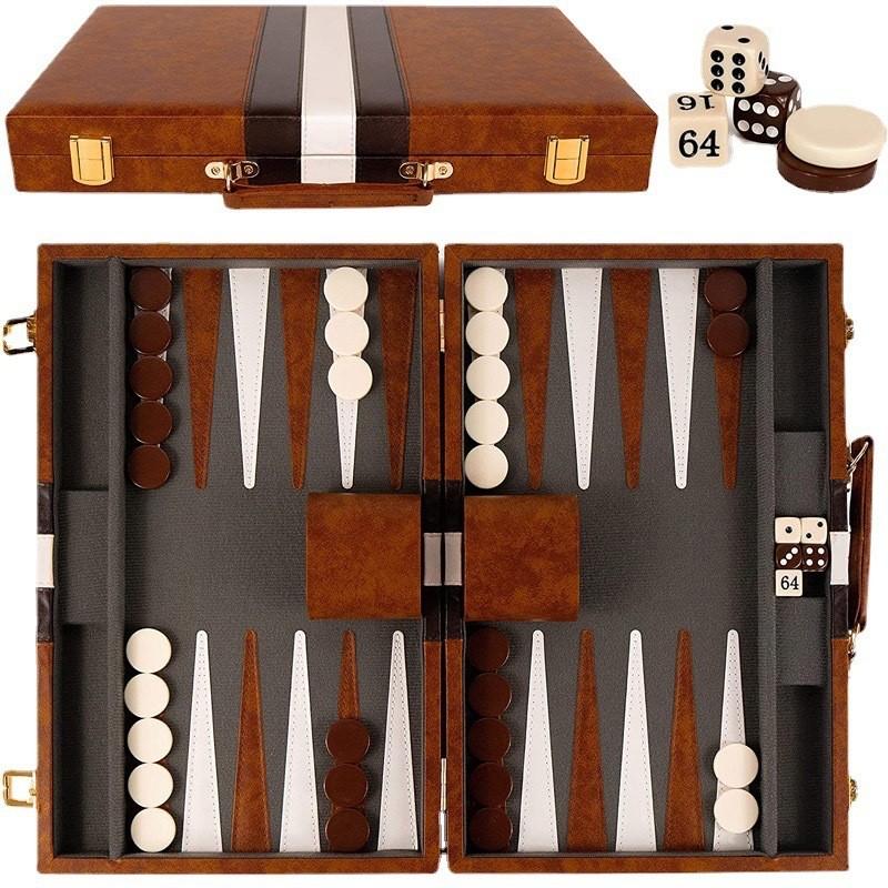 Classic Double Land Chess Board Game Set With Pvc Material For Casual Entertainment And Travel Use