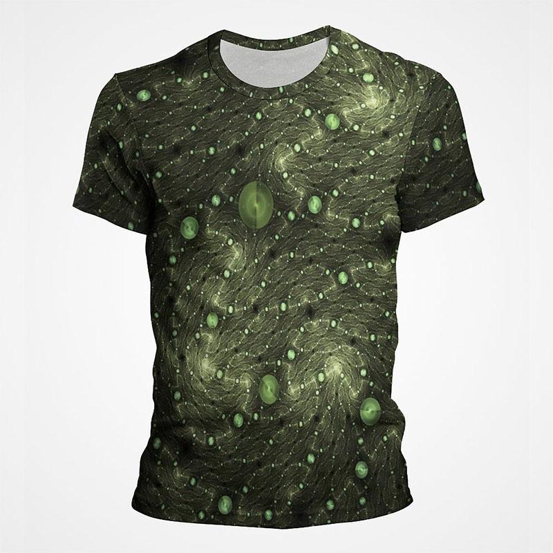 Abstract Colorful Vortex 3D printed T-shirts Fashion Casual Streetwear Men Summer Sport Tops Women Gym Clothing Funny Kids Tees