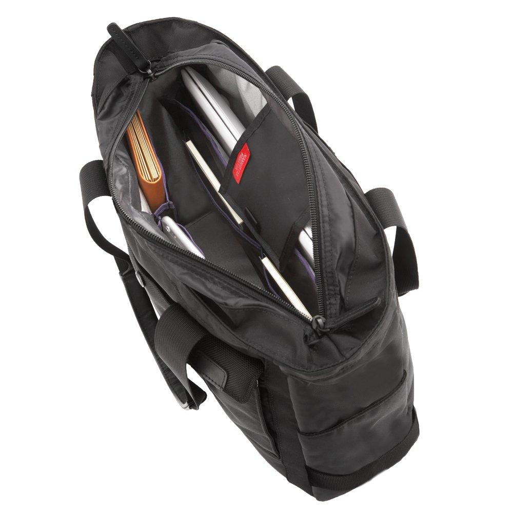 8530BK Business Tote Unisex [Manhattan Passage] “Lux 2” (Black)