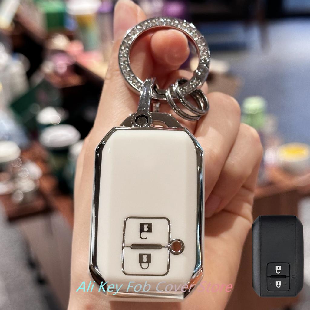 Key Fob Cover Keyring for Suzuki Car Key Cover for Suzuki Ertiga Swift Wagon R Key Holder Remote Control Case for Keychain