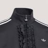adidas Giacca Sportiva Elegante a Manica Lunga con Volant in Maglia Originals Donna KU9387