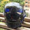 Maschera Punk Bluetooth APP LED Personalizzata Con Contenuto Personalizzato È Controllata da LED dall'App, Techwear Futuristico, Maschera Cosplay di Halloween
