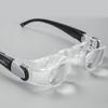 2.1x Head Magnifier Glasses Hands-free Magnifying Eyewear With Carrying Case Low Vision Aid For Reading, Repair And Daily Use
