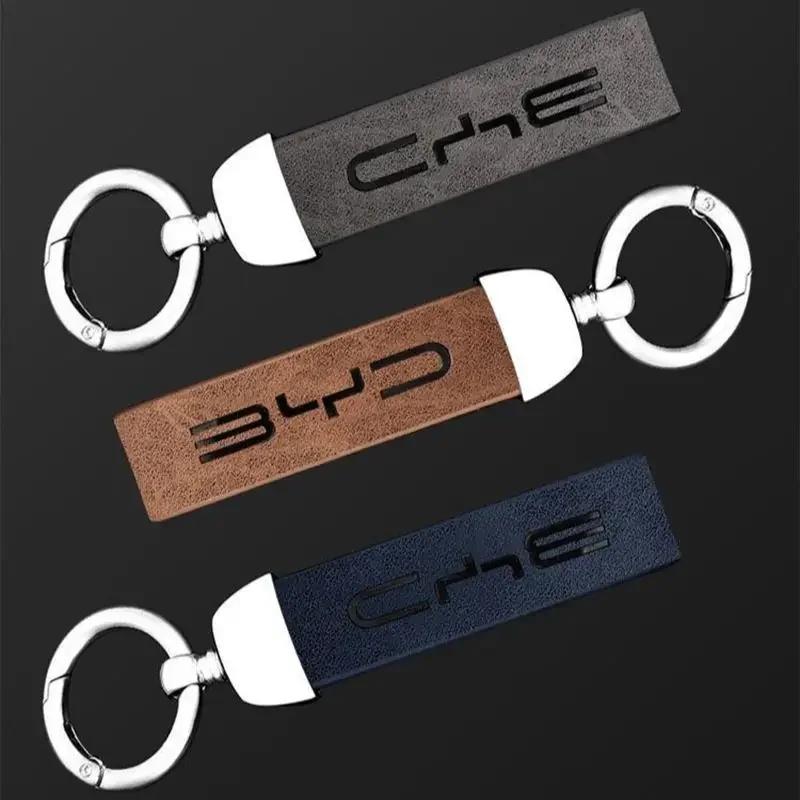 Alloy Car Key Case Cover Holder For Byd Second Song Pro Tang Dm Qin Plus Max Yuan Generation Atto 3 Han Ev Dolphin Accessories