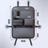 1pcs Car Seat Back Storage Bag Multifunction Backseat Organizer Storage Pocket Wear-Resistant Seat Anti Kick Guard