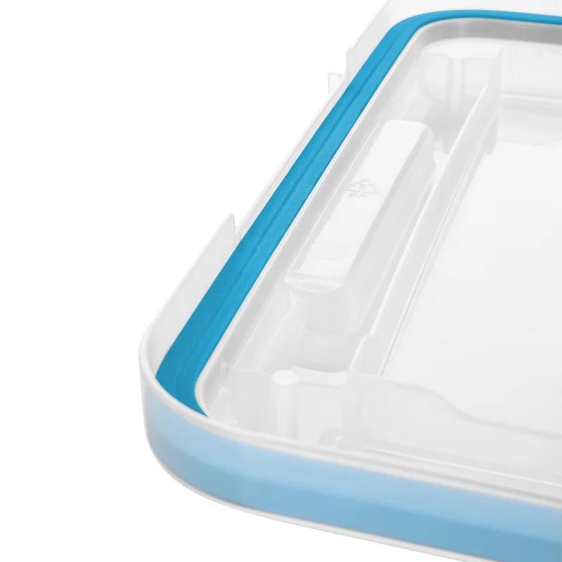 Weather-Resistant Clear Storage Bin with Lid 80 Quart Gasket Box Ideal Organizing Bedding Documents Keepsakes Dust Moisture