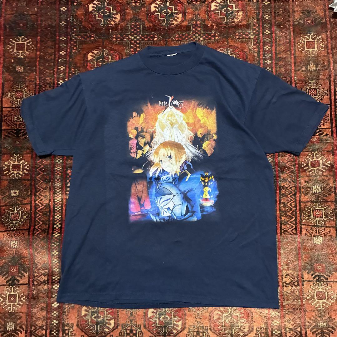 

[USED] Fate stay night Saber T-shirt Anime Game T-shirt XL