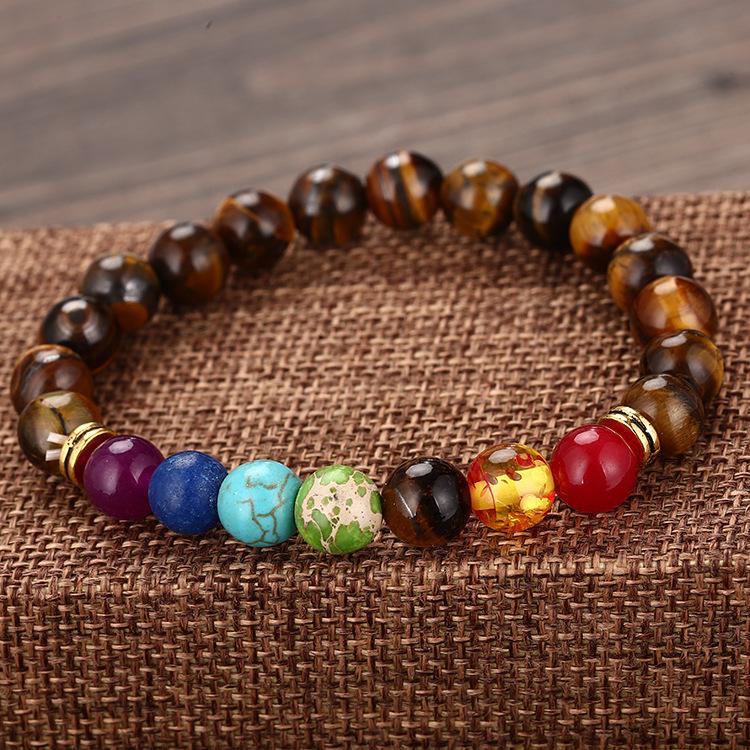 8Mm Prayer Beaded Bracelet, Emperor Stone, Agate Bracelet.