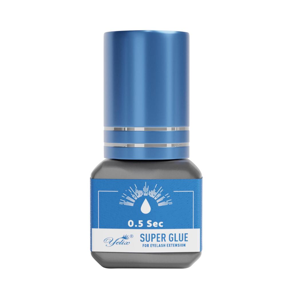 Quick-Drying, Long-Lasting, Gentle, Non-Irritating Soft-State Eyelash Extension Glue for Self-Grafting.