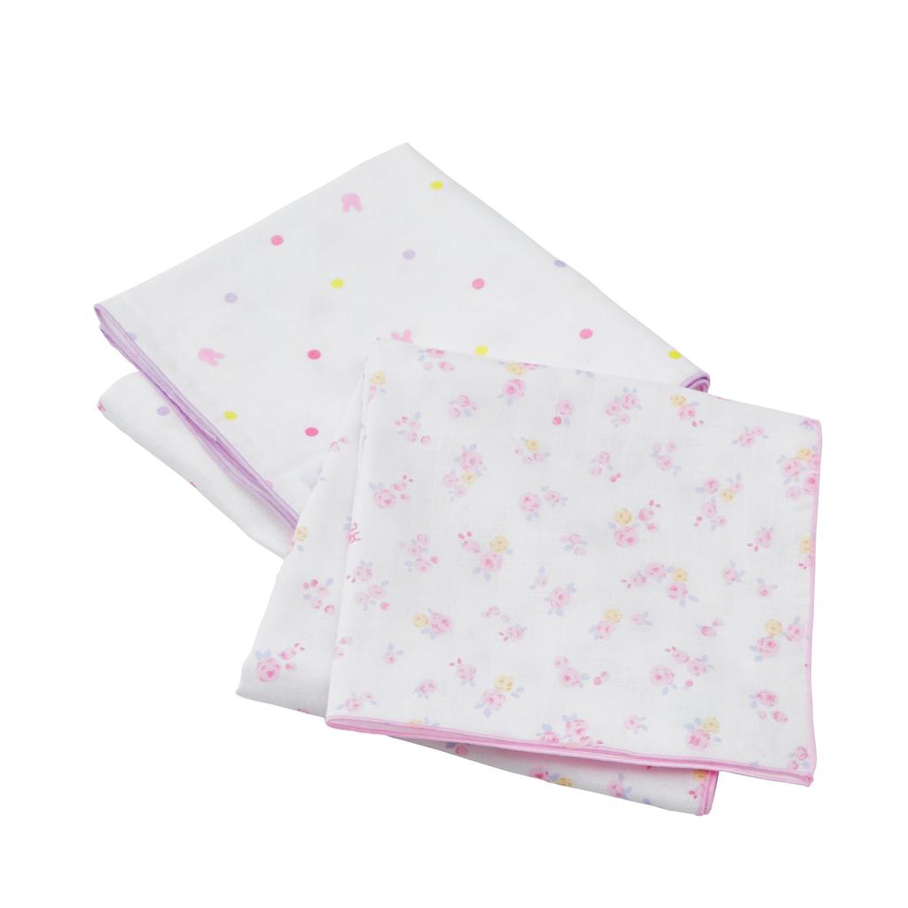 HOT Starter for Spring and for Boys and Baby One [MIKIHOUSE BISCUITS] Set, Patterned, Summer, Girls, Newborn, Clothes, Pink, Size, 74-9967-491