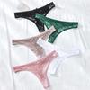 5Pcs/Set Women Thongs Sexy Lace Panties Low Waist Underwear Girls Briefs G-String Breathable Ladies Panty Floral Female Lingerie