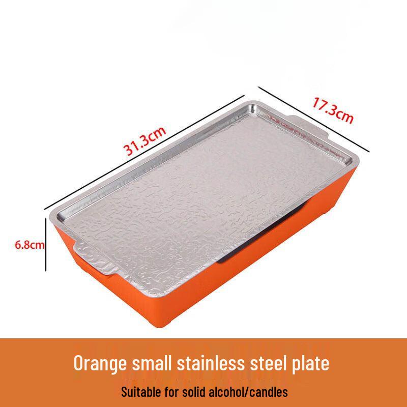 ZISIZ Aluminum Alloy Portable Warming Grill & Skewer Set