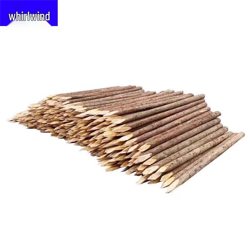 Sharpened Fir Wood Stakes