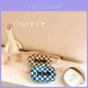 Stylish Baby Single Shoulder Bag Trendy Girls Crossbody Chest Bag Chic Boys Checkerboard Canvas