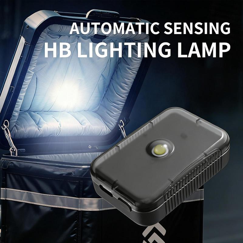

LED Car Trunk Light Rechargeable Motorcycle Tail Case Lamp Automatic Sensing Car Interior Lights for Trunk Storage Cabinet