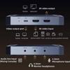 VD05 4K60Hz USB C Video  Card For Smooth Gaming And Streaming With USB C Fast Speed Connection