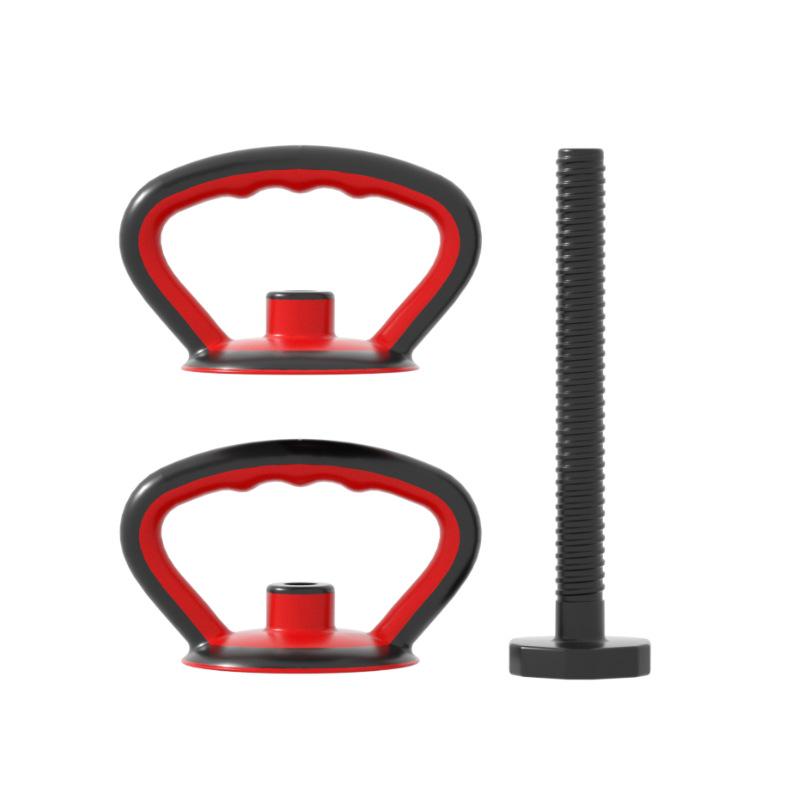 Adjustable Kettlebell Handle & Dumbbell Stand for Home Fitness