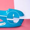 NoStaples Needed Plastic Stapler Secures 8Pages Safely Compactly Design Ideal For School And Office Work Documents