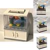 Kleiner Fischbehälter Bausteine Indoor Dekor Geschenk für Paare Mit Spaß