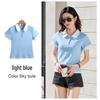 Spring/Summer 2026 Korean Style Women's Slim Fit Cotton T-shirt with Double Layer Sleeves