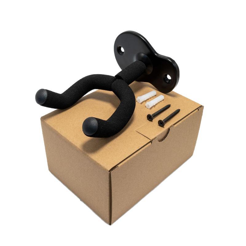 Guitar Wall Mount Hanger Hooks With Soft Protective Sponge Easy Install Hardware For Acoustic Electric Bass Ukulele Home Studio