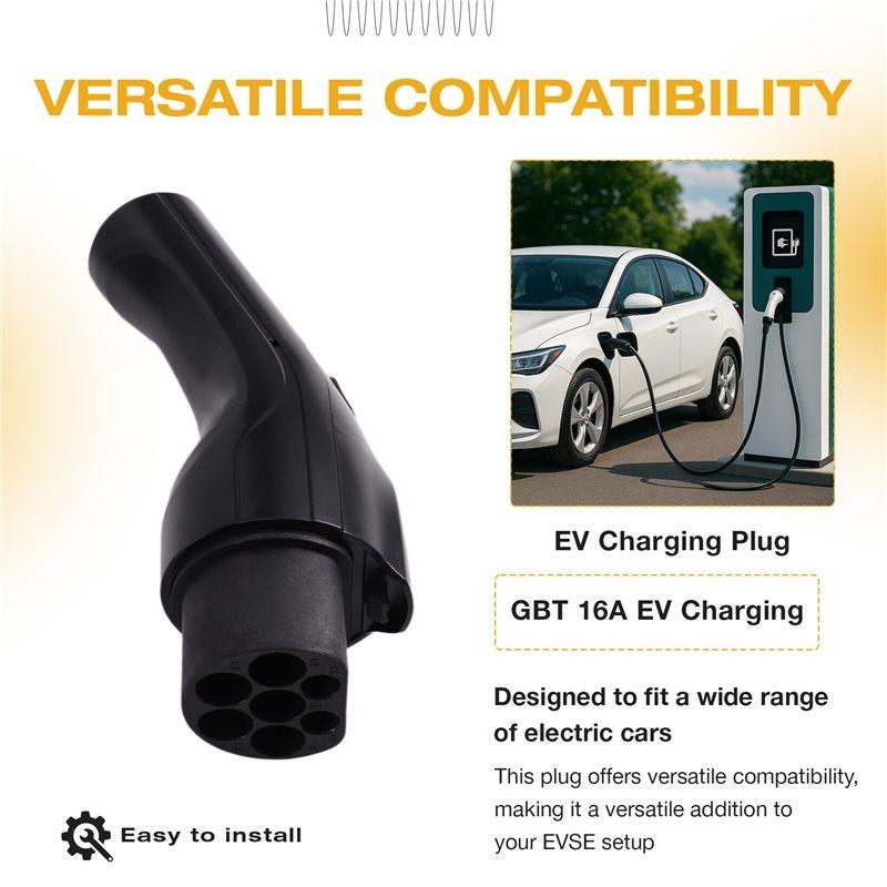 For Replacement GB/T Plug 16A EV Charging Connector For Electric Car Accessories EVSE GBT