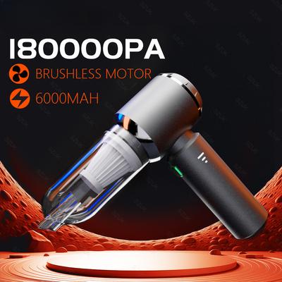 180000PA Car Vacuum Cleaner Wireless Mini Handheld Strong Suction Cleaning Machine Portable Vacuum Cleaner for Car Home