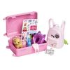 Barbie Doll & Fashion Pink Travel Set, Dress-Up Doll & House, Pretend Play, Barbie Doll, Ages 3 and Up, Pink, HJY18