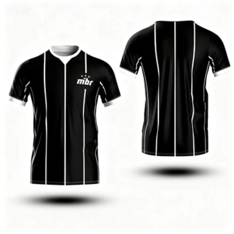 Summer Fashion Outdoor Breathable Uniform Custom Player T-shirt Breathable Sports Shirt Men's and Women's Street Top