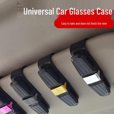 Car Visor Multi-purpose Sunglasses Clip Holder for Newcomers