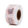 1Inch 50-500Pcs Lovely Cat Stickers For School Reward Stickers Classroom Decoration Encouragement Sticker For Student Teacher