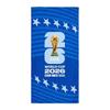 [Officially Licensed Product] World Cup 2026 Beach Towel 140 x 70cm Large Bath Towel Trophy Design Star Pattern Soccer Watching Goods Beach Pool FIFA