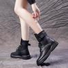 Genuine Leather High Top Women's Boots Martin Boots Single Boots