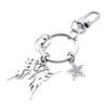 Butterfly Star Keyring Delicate Butterfly Keyrings Fashion Accessory Stylish Butterfly Key Holder Perfect for Key Bag