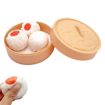 Dumpling Mystery Dumpling Stress Sensory Toy Soft Decompression Dough For Adults Skateboard