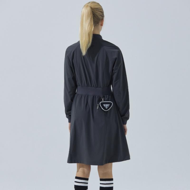 Blu Dot Full Zip Outer Dress Plus Gy